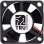 Refrigeración aire Tru Components 30x30x10 mm TC-MX3010-5V0.18A 11000 RPM silencioso