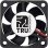 Refrigeration Air Tru Components 40 mm 6000 RPM TC-MX4010-5V0.1A Silencieux