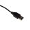 Ratón LINK LKMOS04 USB Type-A Optique 3 Boutons Noir Droitier