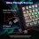 Clavier Aula F75 Max sans fil 75% Hot-swappable écran TFT RGB PBT