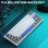 Clavier Aula Win60 He Max Magnétique Compact 60% 8000Hz RGB Hot-swappable