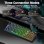 Tastiera Aula F98 Pro meccanica wireless trasparente RGB Hot-swappable