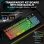 Tastiera Aula F98 Pro meccanica wireless trasparente RGB Hot-swappable