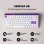 Teclado Aula Hero84 HE Magnético 75% Compacto RGB Hot-swappable
