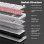 Clavier Autrucker F99 Pro sans fil silencieux RGB Hot-swap Gasket 8000mAh PBT