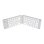 Teclado Royal Bailey B018 Bluetooth ultradelgado QWERTY inglés