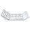 Teclado ultradelgado Royal Bailey B033 Bluetooth QWERTY inglés, batería recargable