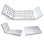 Teclado ultradelgado Royal Bailey B033 Bluetooth QWERTY inglés, batería recargable
