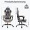Sedia Gaming Ergonomica Autrucker Con Poggia Piede E Altezza Regolabile