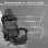 Sedia Gaming Ergonomica Autrucker Con Ripiano Piedi Regolabile e Schienale 155°