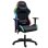 Chaise Gaming Amstrad AMS-LED-FUSION-BK Noire avec LED 366 effets