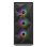 Caja de PC Zolyd Radion ATX ARGB Vidrio Templado 4 Ventiladores Incluidos