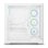 Caja PC Zolyd Rivexa White ARGB Infinity Mirror ATX