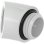 Refrigeración líquida Barrow TDWT45-V2 W 45° giratoria G1/4" metal blanca
