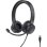 Casque Trust Roha II USB-A avec micro, filaire, usage bureau, noir