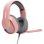 Casque filaire gaming Marvo TACTIC 40 USB Micro rose stéréo
