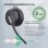 Casque Yealink BH70 sans fil Bluetooth USB-C pour bureau, micro noir