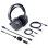 Casque Audeze Maxwell 2 sans fil Bluetooth WiFi Gaming avec réduction de bruit gris noir