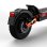 Patinete eléctrico Joyor T6 600W Autonomía 70km Suspensión Hidráulica Negro