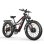 Vélo électrique Générique ES7PRO-B Double Moteur 52V 1500W 26" Noir