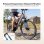 Bicicletta Elettrica Touroll J2 ST 250W 45Nm Batteria 561.6Wh 100km 7 Marche Shimano Sand