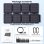 Painel Solar Lionshee Ls-sp60f 60W USB Tipo-C Dobrável IP67