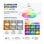 Ventilador de Techo con Luz Bilake ONE 48W 41cm 5 Velocidades Motor DC Aspas Retráctiles Mando Bluetooth RGB Altavoz