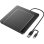 Masterizzatore DVD Esterno Xlyne USB 2.0 e USB‑C Nero
