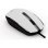 Ratón C-Tech WM-10W cable USB 1200 DPI negro y blanco con scroll