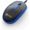 Maus C-Tech WM-10B USB 1200 DPI Blau Schwarz mit Scrollrad