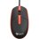Ratón C-Tech WM-10R USB 1200 DPI Rouge Noir avec Scroll