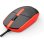 Ratón C-Tech WM-10R USB 1200 DPI Rouge Noir avec Scroll