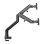 Kimex Soporte De Mesa Con Muelle De Gas Para 2 Pc 24"-45"