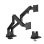 Kimex Soporte De Mesa Con Muelle De Gas Para 2 Pc 24"-45"
