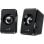 Haut-parleurs Genius PC USB 3W compacts 2.0 canaux noirs