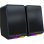 Haut-parleurs Mozo MINI-S4 RGB USB 6W avec éclairage RGB compact