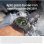 Samsung Galaxy Watch Ultra2 4G LTE 1,5" 47mm Titanio Plata Correa Verde