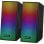 Colunas Defender Spitfire 2.0 Bluetooth USB 6W com LED e Bluetooth 5.2