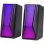 Colunas Marvo PC Bluetooth 2.0 6W potência design compacto preto