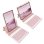 Royal Bailey Sx11 Funda Con Bluetooth Teclado Para Ipad Air 11(2024)/ipad Air 5 10.9(2022)/ipad Air 4 10.9(2020)/ipad Pro 11(2022/2021/2020/2018) Rosa