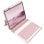 Royal Bailey Sx12 Funda Con Bluetooth Teclado Para Ipad 10.2(2021/2020/2019)/ipad Air 10.5/ipad Pro 10.5 Rosa