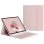 Royal Bailey Ps131d Funda Con Bluetooth Teclado Para Ipad Air 13(2024)/ipad Pro 12.9(2022/2021/2020/2018) Rosa