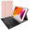 Royal Bailey Rk405c Funda Con Bluetooth Teclado Para Ipad Mini 1/2/3/4/5 Rosa