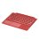 Royal Bailey 1089d Funda Con Bluetooth Teclado Para Surface Pro 3/pro 4/pro 2017/pro 6/pro 7 Rojo