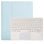 Royal Bailey Tyc-x610-1 Funda Con Bluetooth Teclado Para Samsung Tab S10+ 12.4" X820/tab S9 Fe+ 12.4" X610/tab S9+  12.4" X810/tab S7+ 12.4" T970/tab S7 Fe 12.4" T730/tab S8+ 12.4" X800 Azul