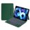 Royal Bailey J3125-6-1 Funda Con Bluetooth Teclado Para Ipad Air 11(2024)/ipad Air 5 10.9(2022)/ipad Air 4 10.9(2020)/ipad Pro 11(2022/2021/2020/2018) Verde