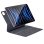 Royal Bailey N1035 Funda Con Bluetooth Teclado Para Ipad Air 11(2024)/ipad Air 5 10.9(2022)/ipad Air 4 10.9(2020)/ipad Pro 11(2022/2021/2020/2018) Gris