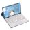 Royal Bailey Ps209c Funda Con Bluetooth Teclado Para Ipad 10th(2022)10.9 Azul