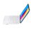 Royal Bailey U8-10th Funda Con Bluetooth Teclado Para Ipad 10th(2022)10.9 Blanco