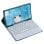 Royal Bailey Ps209c Funda Con Bluetooth Teclado Para Ipad 10th(2022)10.9 Verde